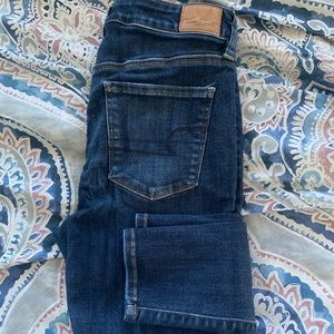 American Eagle Dark Wash Jeggings